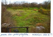 Prosinec 2014 - před založením zahrady.